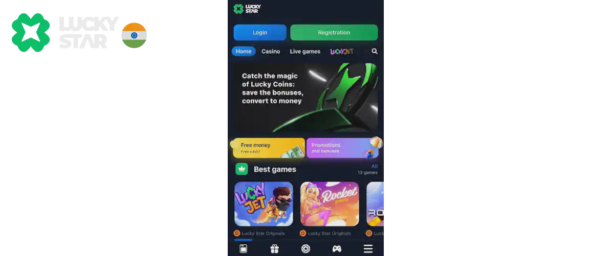 Lucky Star Casino app for top casino games