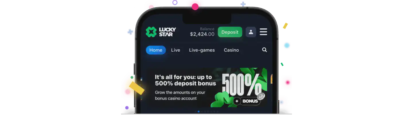 Spin and win with the Lucky Star slots app - Download now